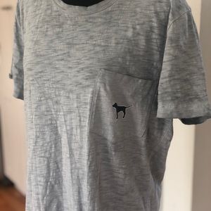 Pink heather grey t shirt